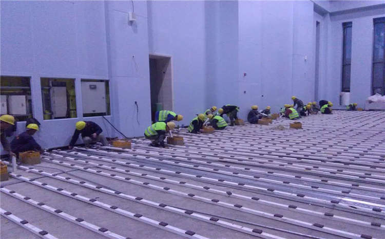 24厚舞臺木地板安裝工藝