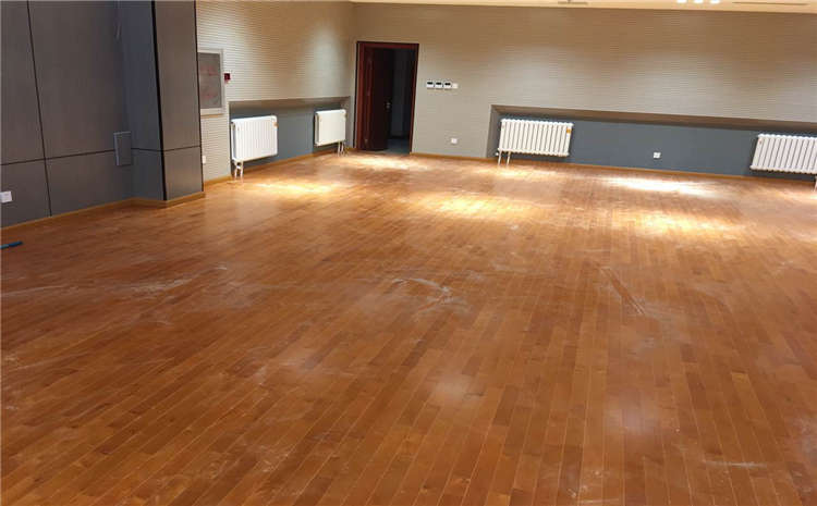 學校羽毛球館木地板結構