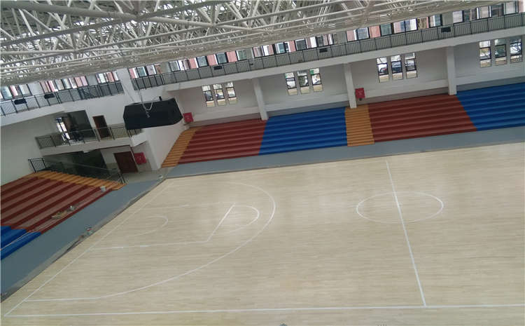 楓樺木體育館木地板雙層龍骨結(jié)構(gòu)