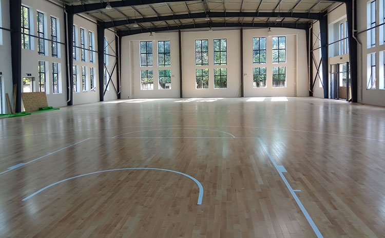 24厚木地板籃球館單層龍骨結(jié)構(gòu)