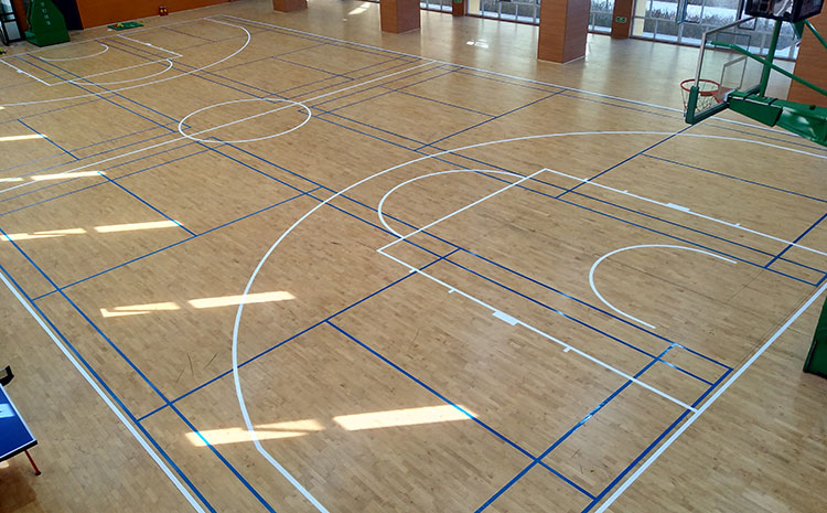 硬木企口運(yùn)動(dòng)體育地板板式龍骨結(jié)構(gòu)