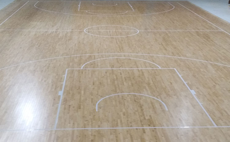 硬木企口NBA籃球場(chǎng)木地板一般多少錢？