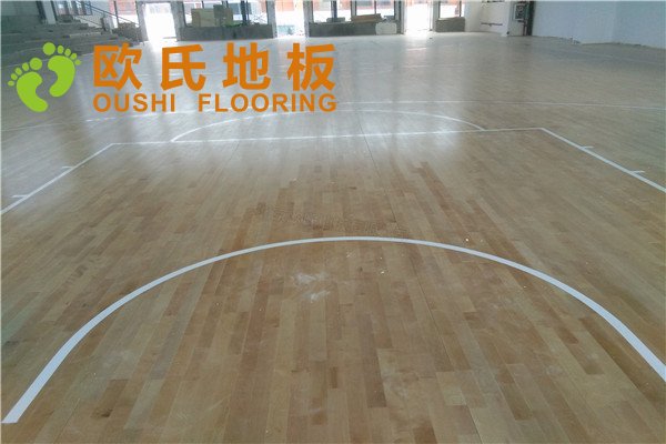 湖北宜昌土門中學(xué)籃球木地板項目