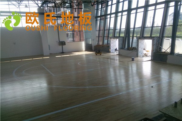 湖北宜昌土門中學(xué)籃球木地板項(xiàng)目