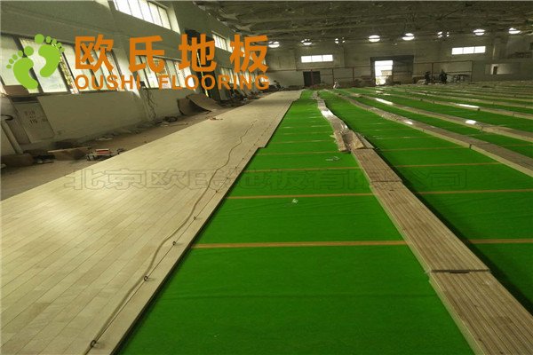 廣東YBDL江門(mén)HOOP PARK籃球公園木地板項(xiàng)目