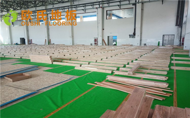 內(nèi)蒙通遼市霍林郭勒市全民健身活動中心木地板