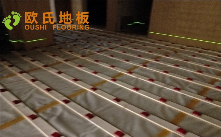 江蘇徐州匯鄰灣舞臺(tái)木地板項(xiàng)目