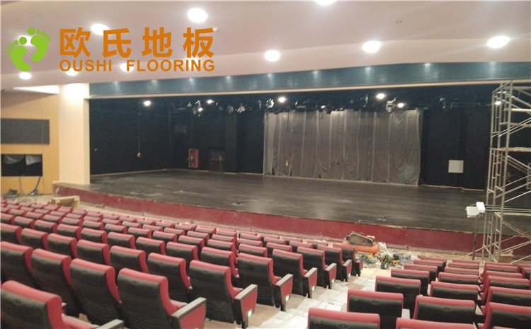 河北唐山師范學(xué)院舞臺(tái)木地板