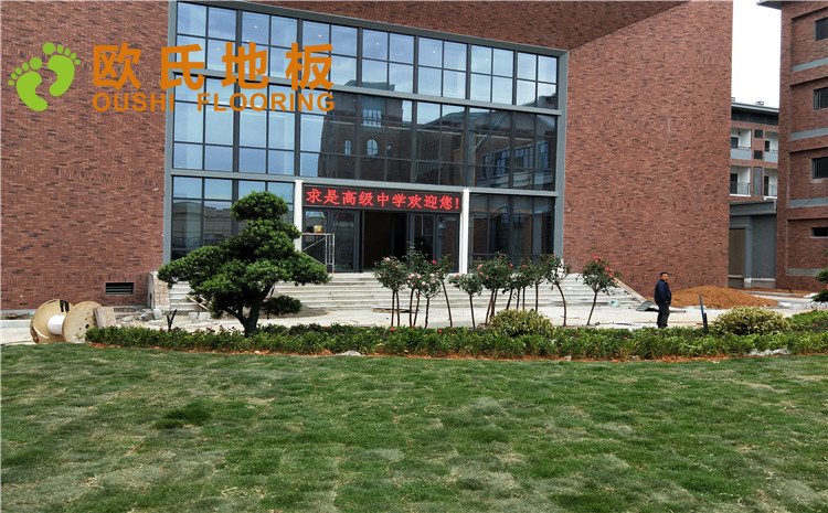 德清求是高級中學(xué)體育館木地板案例