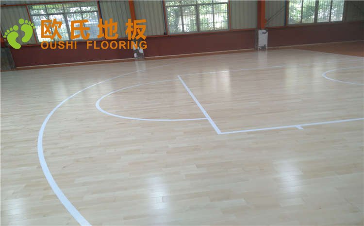 湖南長沙市雨花區(qū)78號球館木地板圖片