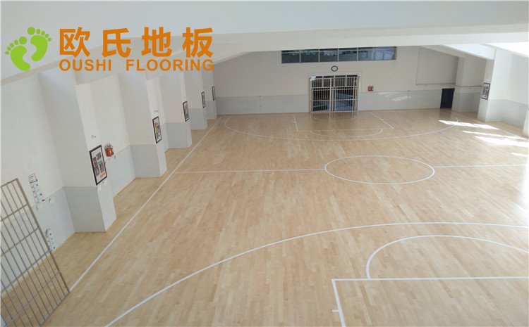 云南省紅河州個舊市綠春小學(xué)體育館木地板項目——歐氏實木運動地板