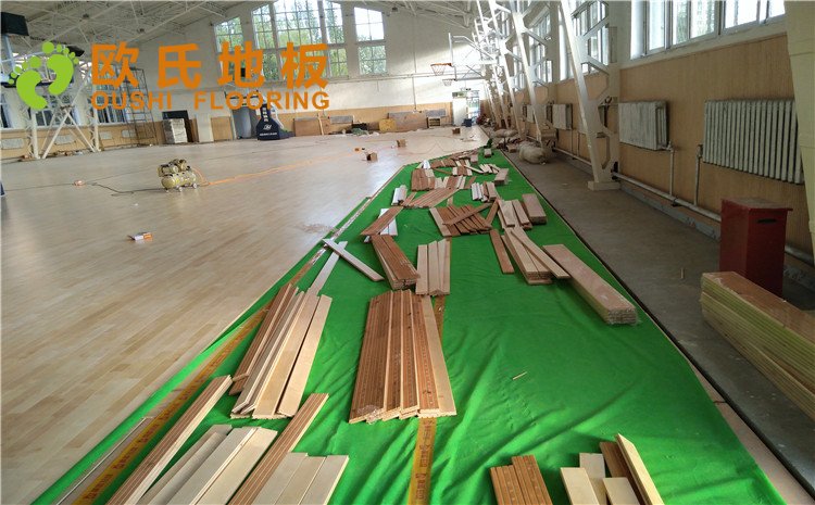 內(nèi)蒙古呼和浩特賽罕區(qū)師范大學(xué)體育學(xué)院訓(xùn)練館運(yùn)動木地板項目—歐氏實木運(yùn)動地板